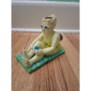 Sprinkler Garden Hose Boston Warehouse Figure 1998 "Can't You See I'm Busy"